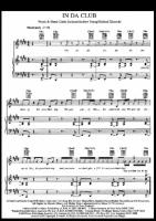 50 Cent - In Da Club - Free Downloadable Sheet Music